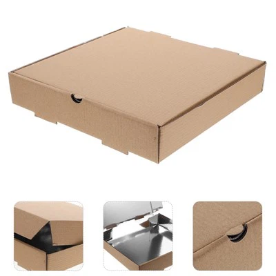 Изолированная коробка для пиццы